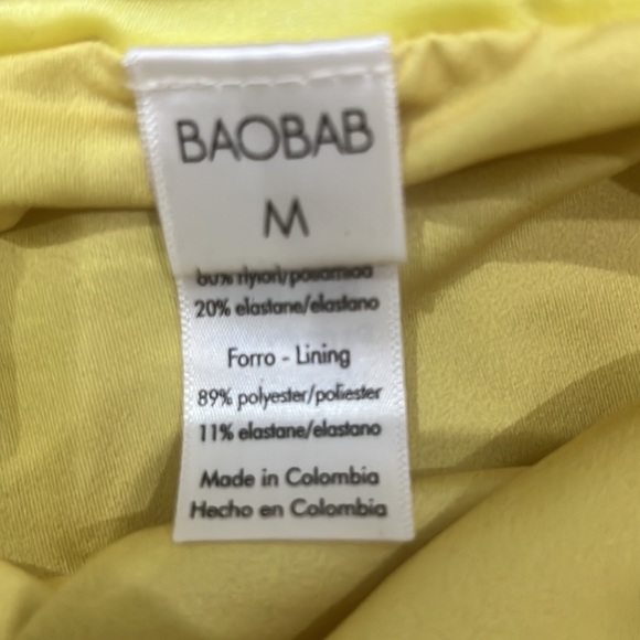 Revolve Baobab Taki Dress Yellow - Picture 6 of 6